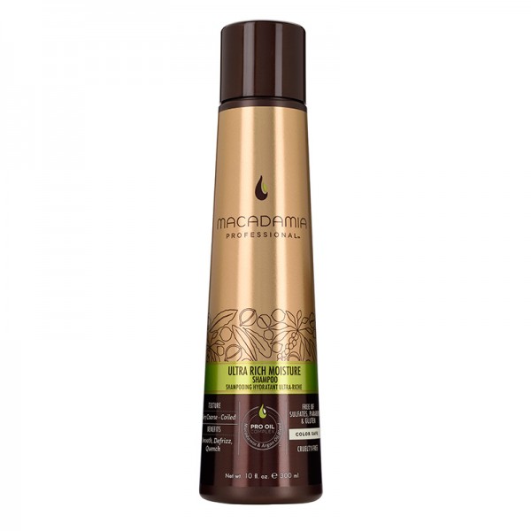 UltrYpač drėkinamasis šampūnas sausiems, pažeistiems plaukams “Macadamia Ultra Rich Moisture Shampoo”