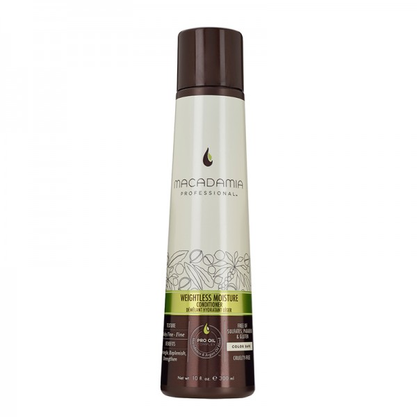 Neapsunkinantis plaukų drėkinamasis kondicionierius “Macadamia Weightless Moisture Conditioner”