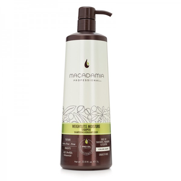 Neapsunkinantis plaukų drėkinamasis šampūnas, 1000 ml