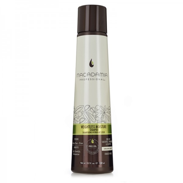 Neapsunkinantis plaukų drėkinamasis šampūnas, 100 ml