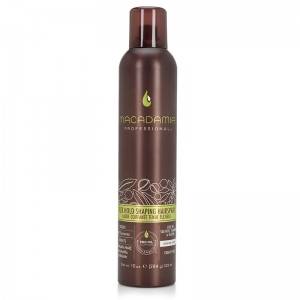 Vidutinės fiksacijos plaukų lakas "Macadamia Flex Hold Shaping Hairspray"